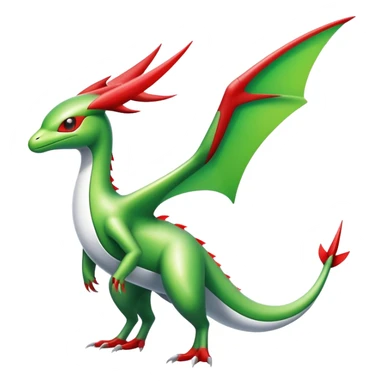 Modern Futuristic Flygon-Latias sticker
