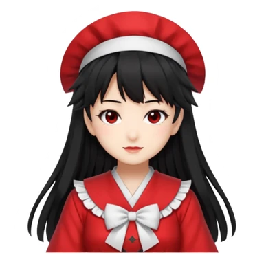 Reimu Hakurei from Touhou Project sticker