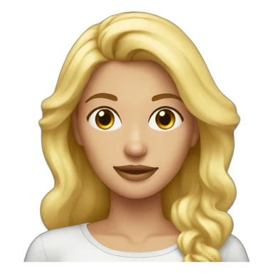 Hot blonde mom sticker