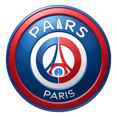 Psg logo with a kaina name sticker