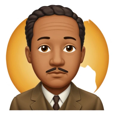 Langston Hughes sticker