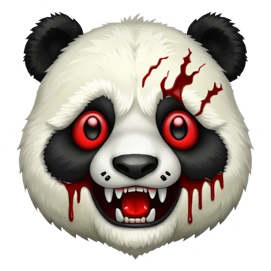 Zombie ponda face  sticker