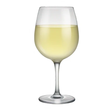 verre de vin blanc sticker