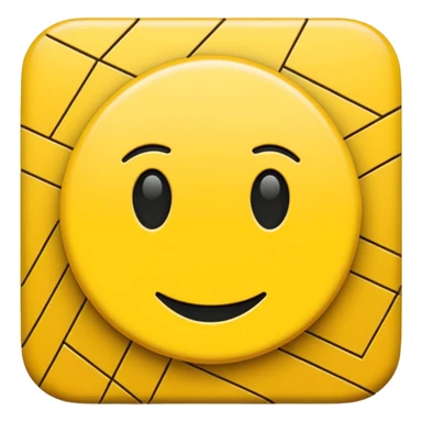 Yellow artwork sticker