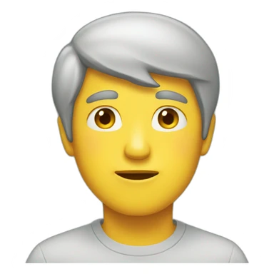 emoji thinking whatsapp sticker