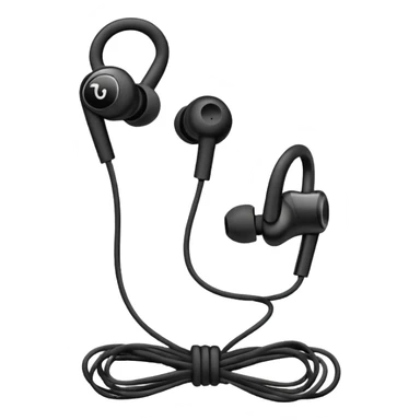 old wired earphones sticker