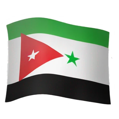 Free syrian flag iPhone style sticker