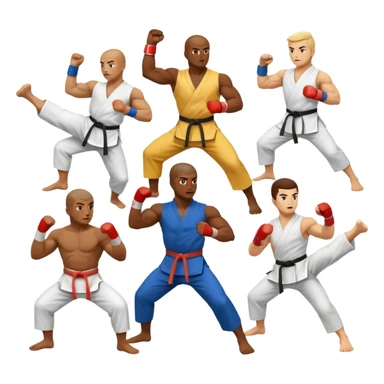 karete yapan hayvanlar sticker