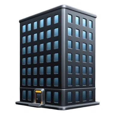 The dark building of the vodka building sticker