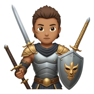 warrior 


 sticker