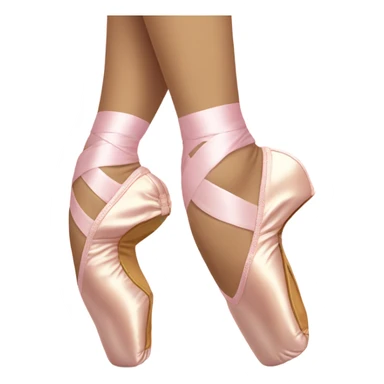 Ballarina on pointe shoes   sticker