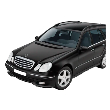 Mercedes benz w203 wagon 2007 black solo sticker