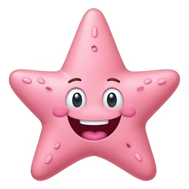 Patrick Star from SpongeBob sticker