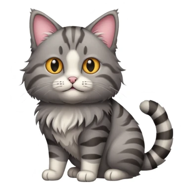Bobtail cat sticker