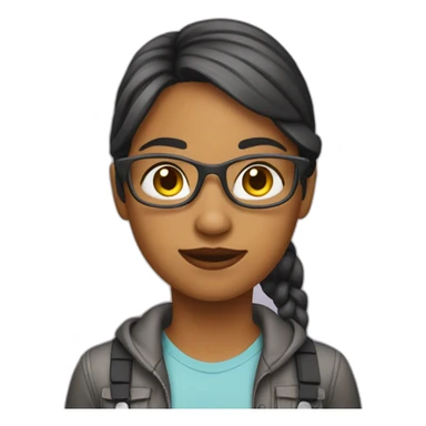 girl who used to work for tim sweeney sticker