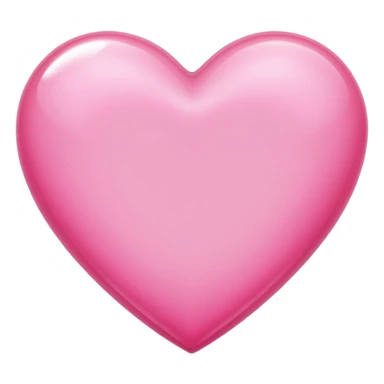 Pink beautiful shining heart  sticker