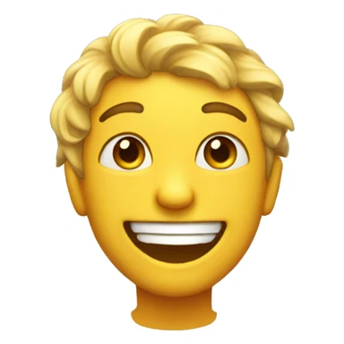 A sunshine smiling  sticker