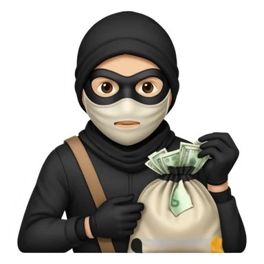 A thief sticker