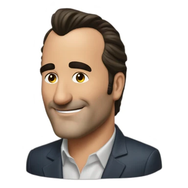 jean dujardin sticker