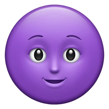 Rond violet normal sticker