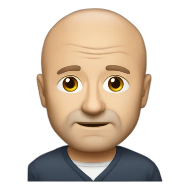 Phil Collins sticker