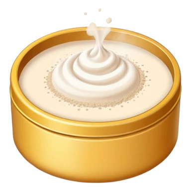 pact whit powder sticker