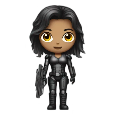 female terminator terminator sticker