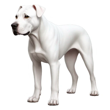 Dogo Argentino Dog Breed Full Body sticker