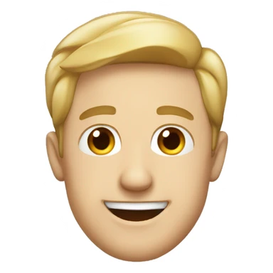 Smiling Englishman sticker