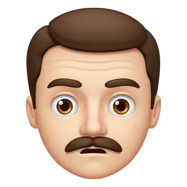 Create pls emoji that looks like austria dictator (hitler) it doesn’t have to be him but someone who looks alike , and combine it with emoji “mind blowing”, more look like hitler sticker