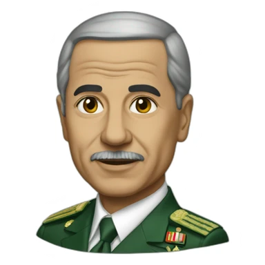 President of algeria sticker