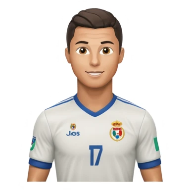 Cristiano Ronaldo calma jubel sticker