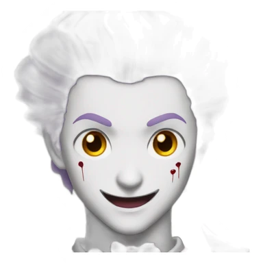 Hisoka vampire sticker