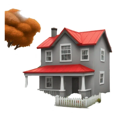A house with a red roof and a sign that says "Home.Shop.zip".





 sticker