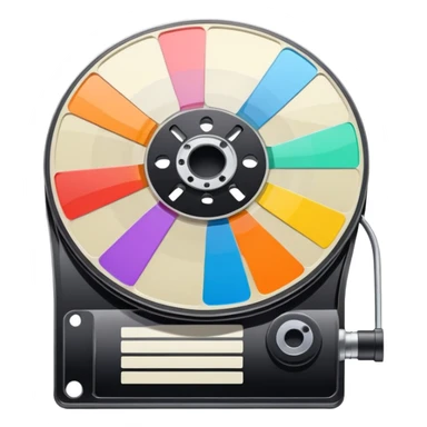 mac os icon physical film 60s recording sticker