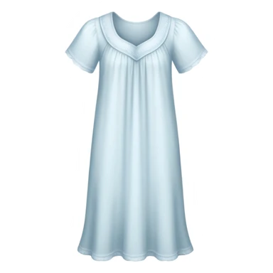 a nightgown, soft and flowing sticker