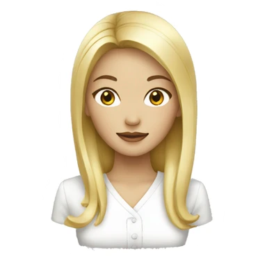 chinois noir blond sticker