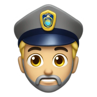 Aladin en policier sticker
