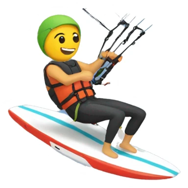kitesurfing sticker