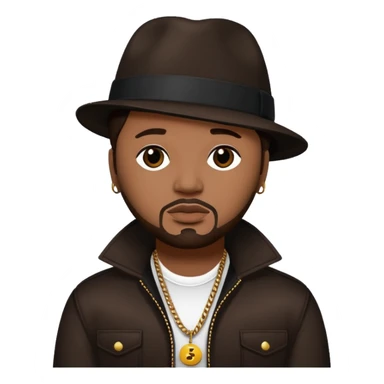 The-Dream, R&B Singer (b.1977) with dark brown hair sticker