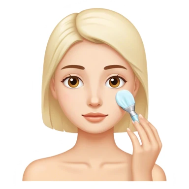 Clean girl/skincare sticker