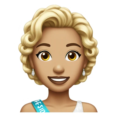 Beauty Pageant Winner sticker