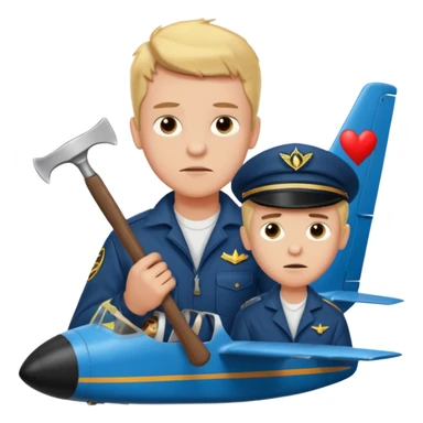 13 y/o Brian robeson at the beginning of Hatchet
struggling with his parents' recent divorce and harboring . He is angry, self-pitying
He is carrying a hatchet
He is in a single-engine plane with a pilot who soon suffers a heart attack, leaving Brian to navigate the crash and his new, harsh reality. sticker