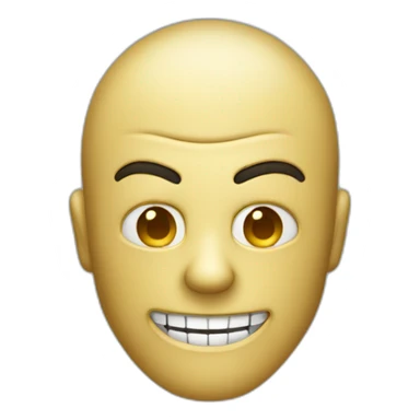 ‘Friday the 13th’ killer with a big, sly smile sticker