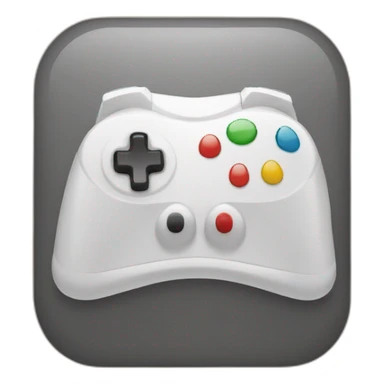 une manette sur une table sticker