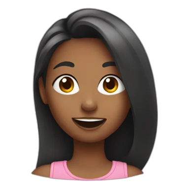 girl taking a selfie sticker