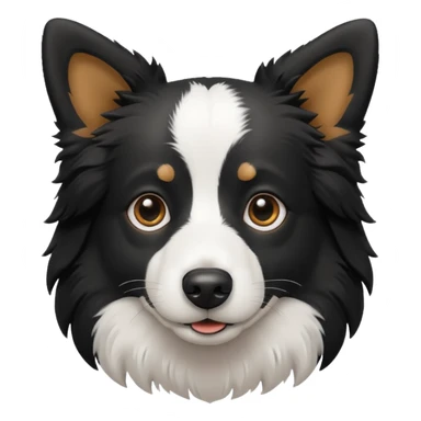 border collie dog sticker