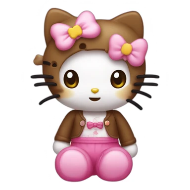hello kitty kawai sticker