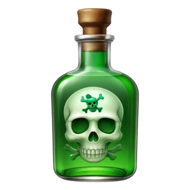 Poison Bottle sticker