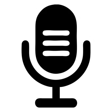 studio microphone vintage sticker